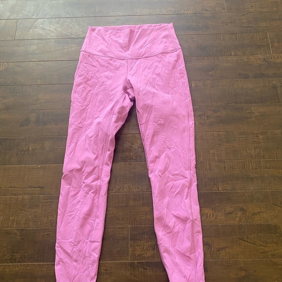 Lululemon Wunder Under Magenta Glow high rise leggings - Picture 6 of 12